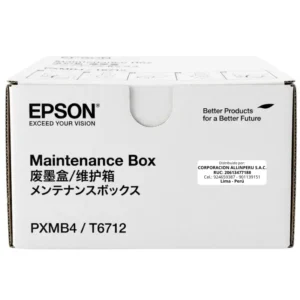 Caja de mantenimiento Epson T671200 original sellada de fábrica