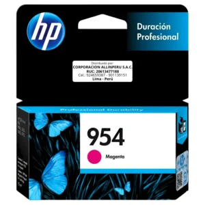 Cartucho de tinta HP 954 magenta L0S53AL vista frontal