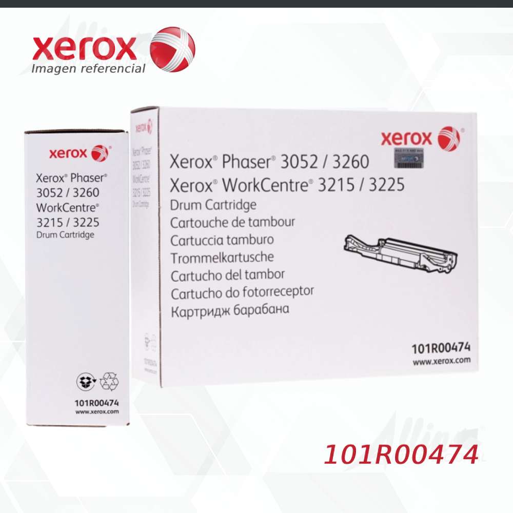 Drum Xerox 101R00474 Negro, 10.000 Páginas