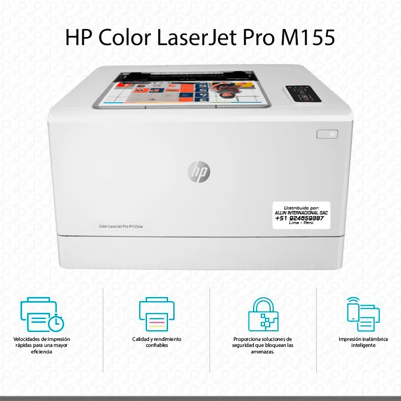 Impresora HP Color LaserJet Pro M155
