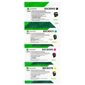 Kit Toner 80C8X Lexmark para CX510dhe, CX510de