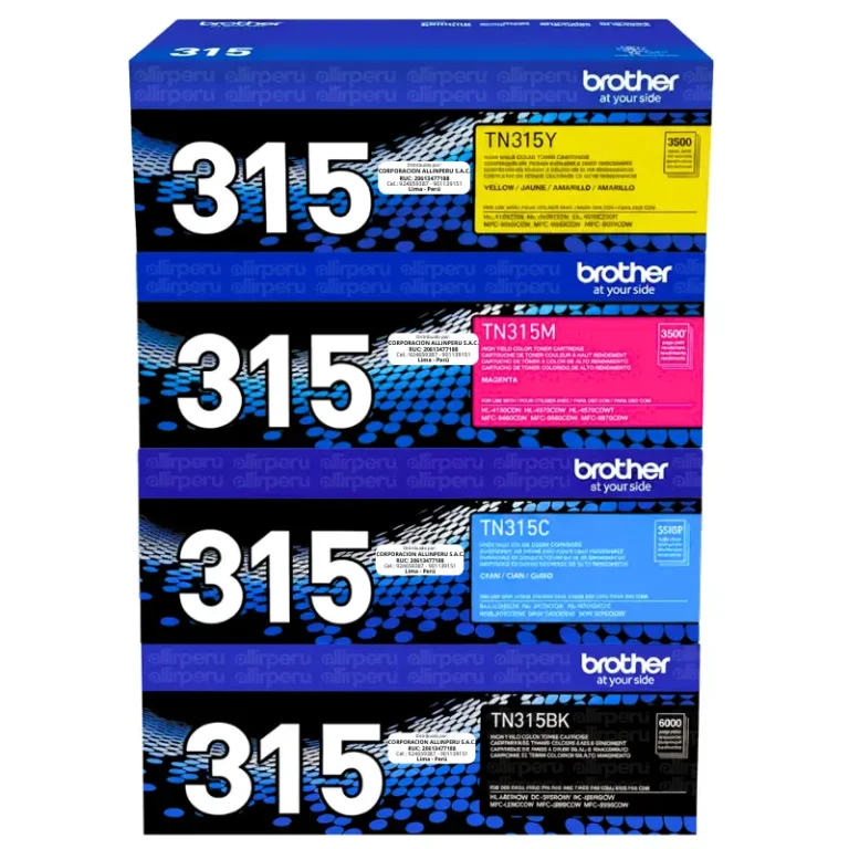 Kit Toner Brother TN-315 para HL-4570, MFC-9970