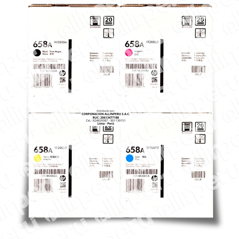 Kit Toner HP 658A para LaserJet Enterprise M751