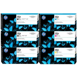 Foto de pack de tinta HP 727 300ml para DesignJet T920