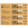 Pack tóner Xerox CMYK original para WorkCentre 7525, cuatro cartuchos