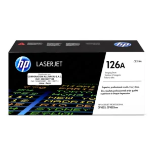 Tambor de imagen HP 126A CE314A original vista frontal