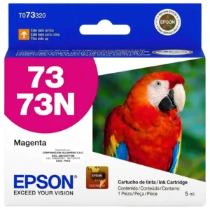 Cartucho de tinta Epson T073320 magenta original sellado de fábrica