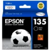 Tinta Epson T135120 original negra para Stylus TX135 sobre fondo blanco
