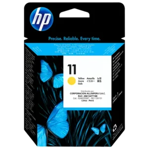 Foto de tinta HP 11 amarillo C4838A original AllinPerú