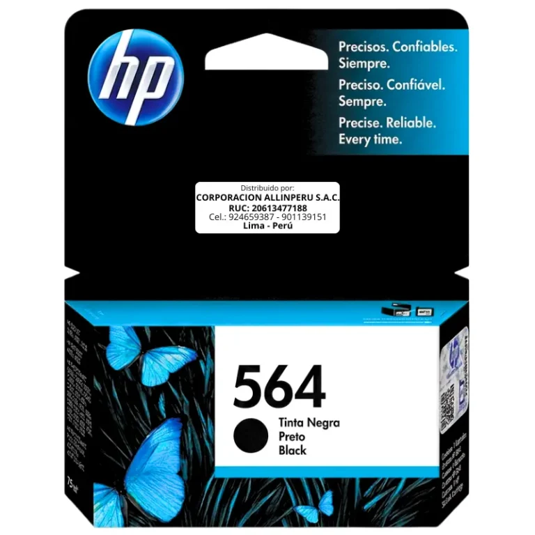 Tinta HP 564 negro CB316WL cartucho original de frente