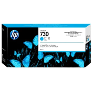 Cartucho de tinta HP 730 Cian 300ml P2V68A original para HP DesignJet T1700