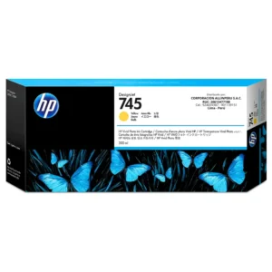 Tinta HP 745 Yellow 300ml F9K02A original sellada