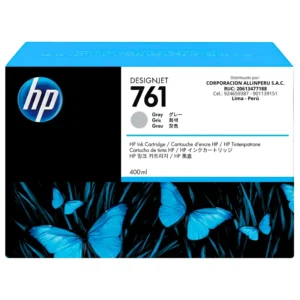Tinta HP 761 Gray CM995A original frontal