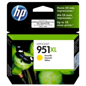 Foto de tinta HP 951XL amarillo CN048AL original sellada