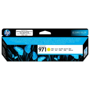 Tinta HP 971 CN624AM amarillo original cartucho frontal