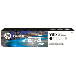 Foto de tinta HP 981X negro L0R12A cartucho original sellado