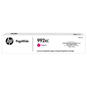 Foto de tinta HP 992X magenta M0K11XC empaque original