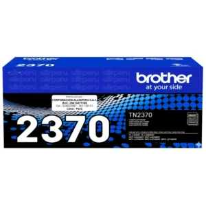 Toner Brother TN-2370 Negro 2.600 Páginas Original