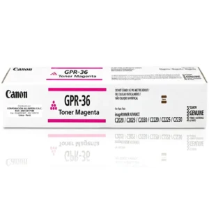 Tóner Canon GPR-36 magenta original sellado para iR ADVANCE C2025