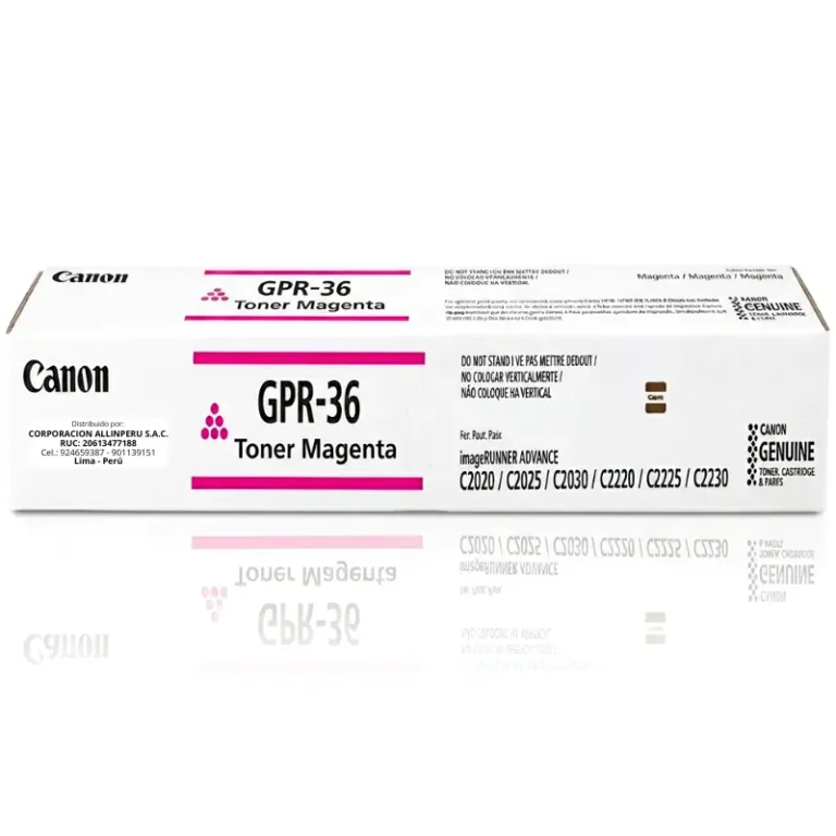 Tóner Canon GPR-36 magenta original sellado para iR ADVANCE C2025