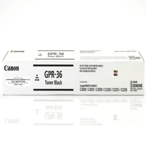 Tóner Canon GPR-36 negro original sellado para iR ADVANCE C2030