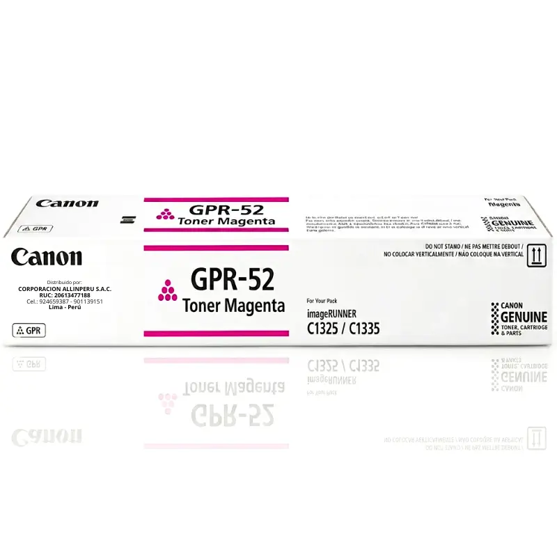 Tóner Canon GPR-52 magenta original para imageRUNNER C1335iF C1325iF