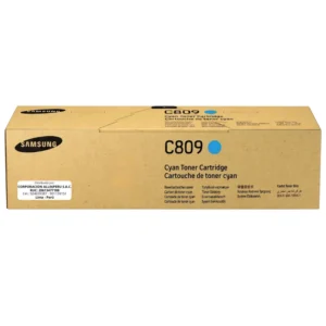 Toner Samsung CLT-C809S cyan original SS567A sellado de fábrica 15000 páginas