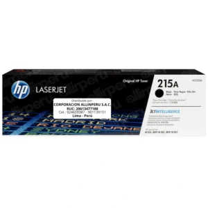 Toner HP 215A negro W2310A caja frontal original sellada
