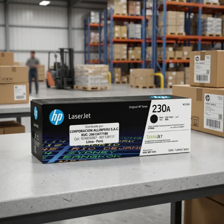 Tóner HP 230A Negro W2300A caja sellada original