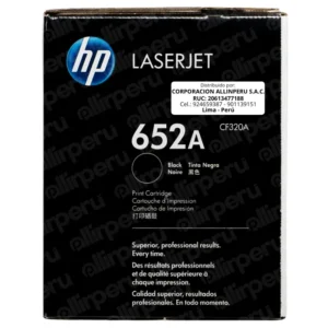 Foto de empaque sellado del tóner HP 652A CF320A