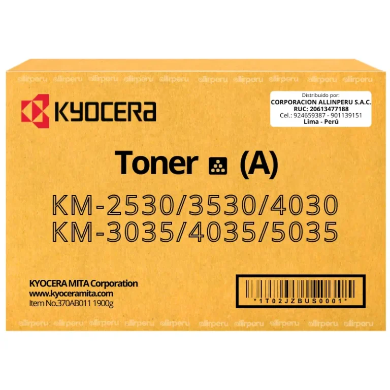 Toner Kyocera KM-2530 Negro para Mita KM-3035, KM-4030