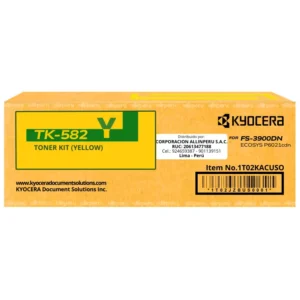 Toner Kyocera TK-582Y Yellow para FS-C5150DN TK582Y