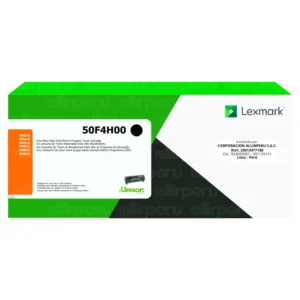 Tóner Lexmark 50F4H00 negro compatible MS415dn MS610dn lateral