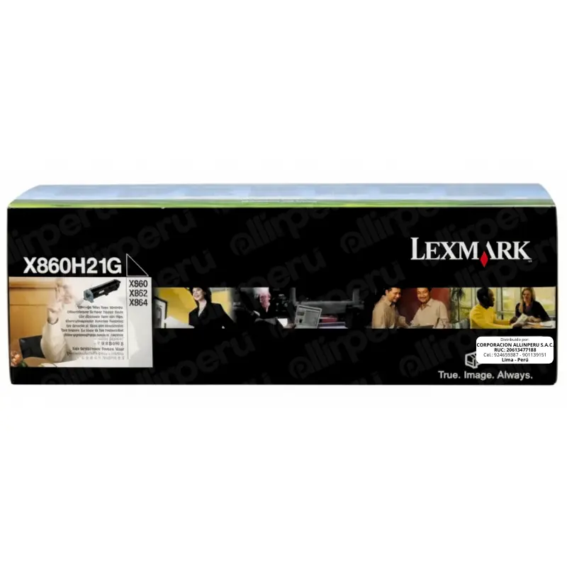 Toner Lexmark X860H21G para X860de, X862dte, X864dhe