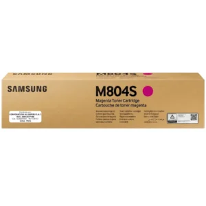 Tóner original Samsung CLT-M804S magenta caja sellada vista frontal
