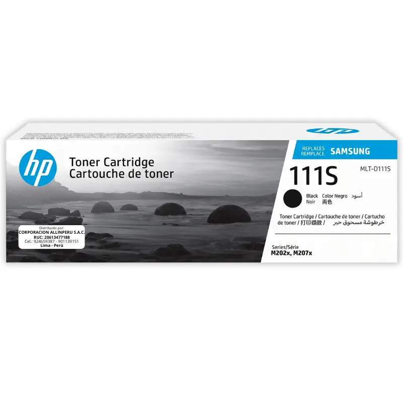 Toner MLT-D111S SU814A Samsung original negro para impresoras Xpress M2020 M2070