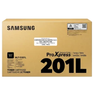 Toner Samsung MLT-D201L SU872A original negro vista frontal