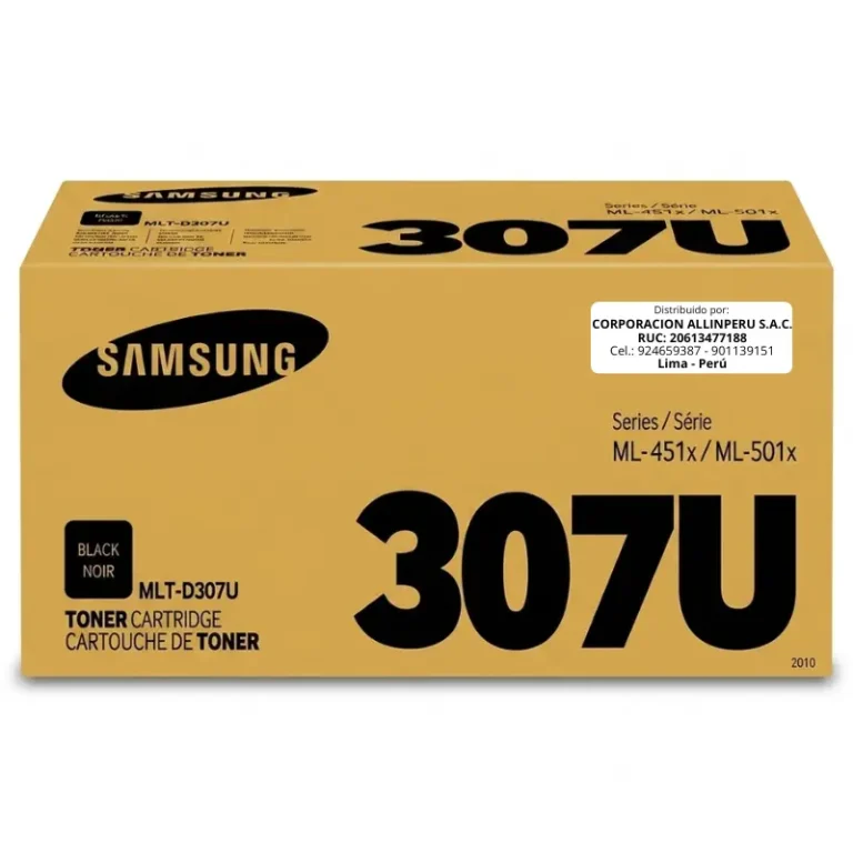 Toner Samsung MLT-D307U SV084A original negro caja sellada