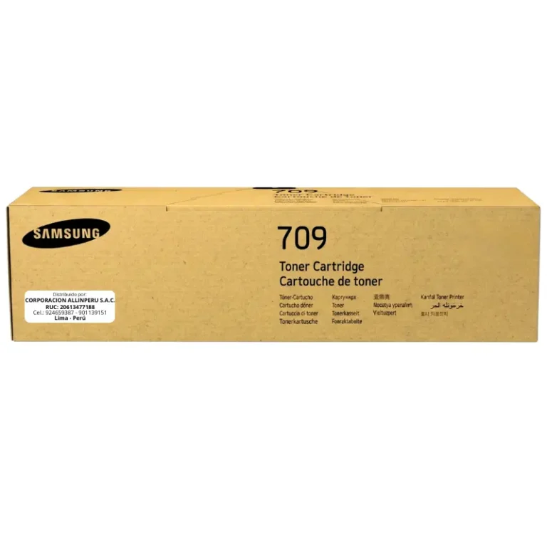 Toner Samsung MLT-D709S SS797A negro original caja sellada