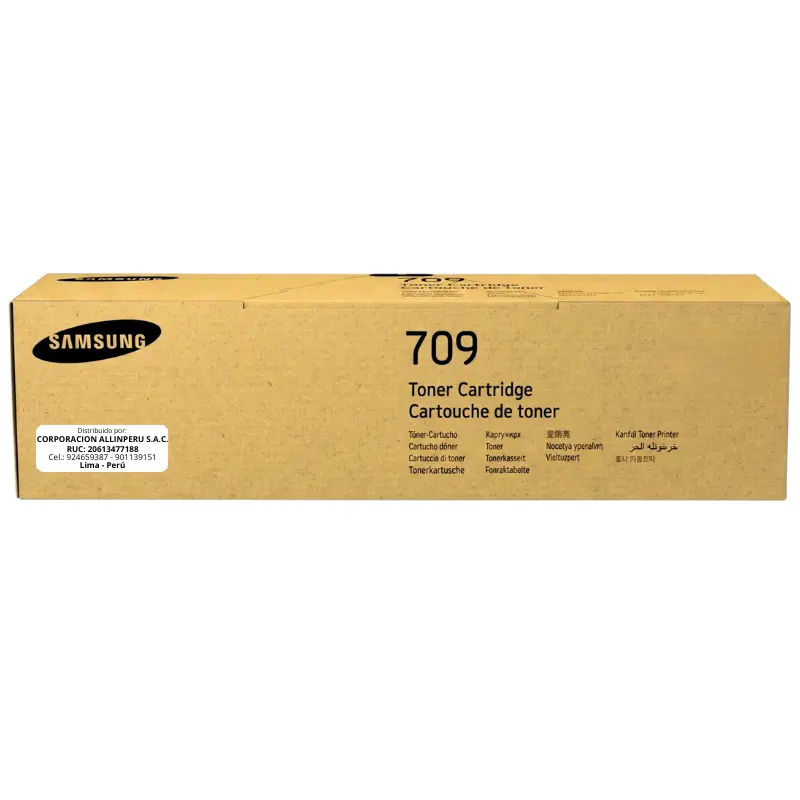 Toner Samsung MLT-D709S SS797A negro original caja sellada