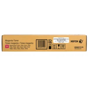 Tóner Xerox 006R01519 magenta original, vista frontal WorkCentre 7525