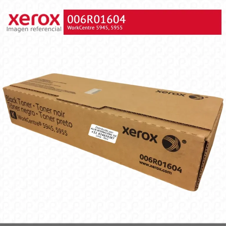 Tóner Xerox 006R01604 negro lateral etiqueta modelo SKU