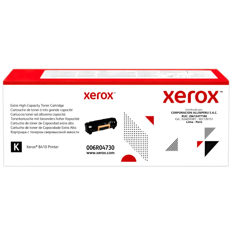 Tóner Xerox 006R04730 negro extra alta capacidad frontal