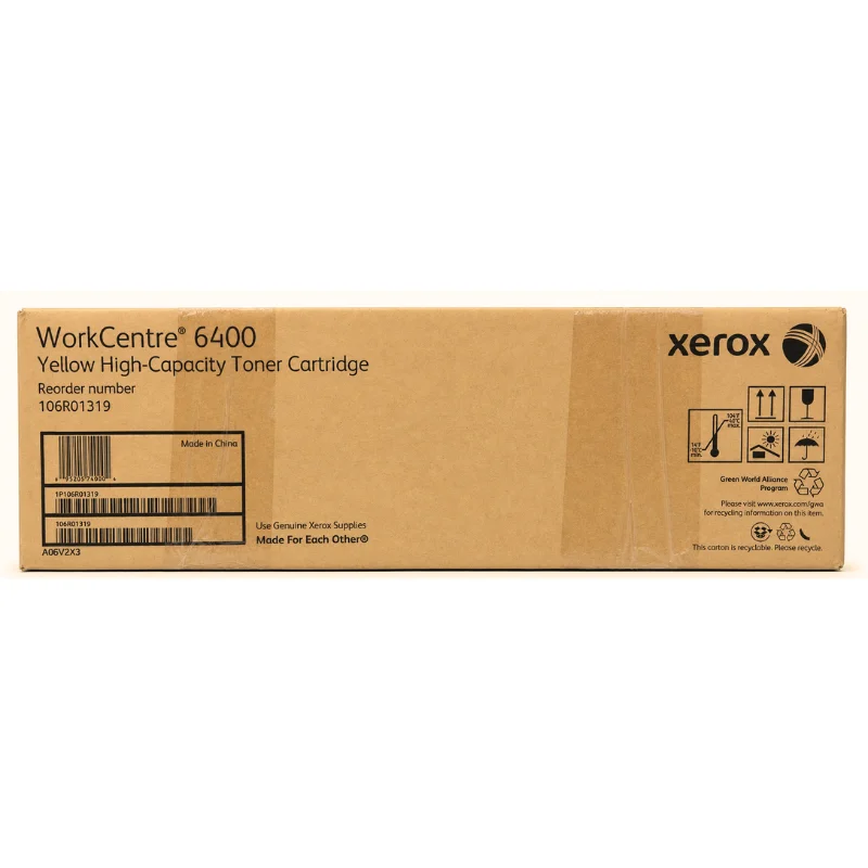 Tóner Xerox 106R01319 amarillo original alta capacidad