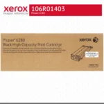 Cartucho tóner negro Xerox 106R01403 caja original sellada vista lateral