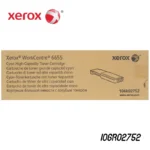 Foto de tóner Xerox 106R02752 Cyan caja original con etiqueta de seguridad