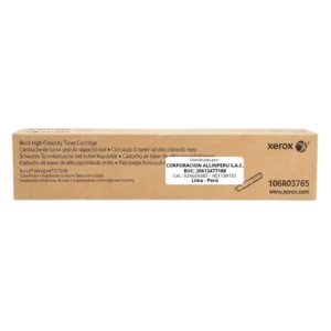 Toner Xerox 106R03765 negro caja frontal VersaLink C7000
