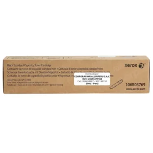 Foto de toner Xerox 106R03769 negro caja frontal