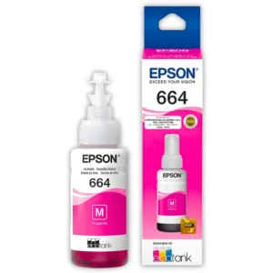 tinta epson 664 magenta original nuevo sellado