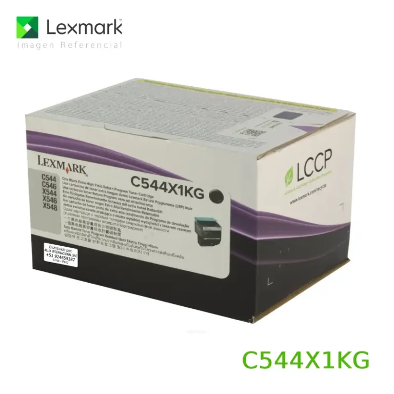 Toner Lexmark C544X1KG negro 6,000 páginas